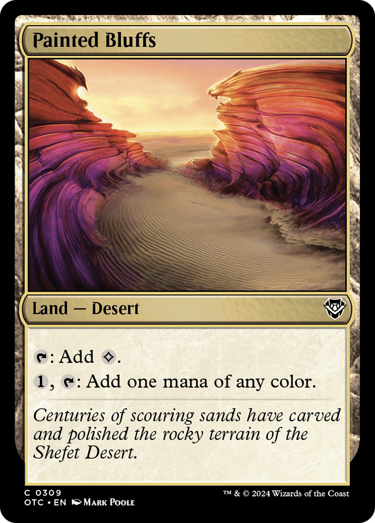 Painted Bluffs [Outlaws of Thunder Junction Commander]-1