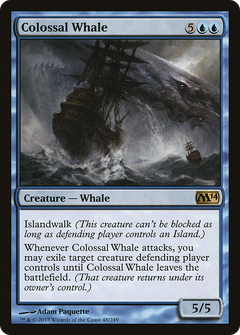 Colossal Whale [Magic 2014]-1