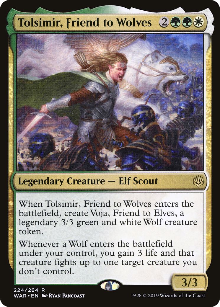 Tolsimir, Friend to Wolves [War of the Spark]-1