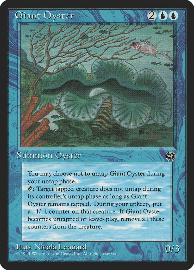 Giant Oyster [Homelands]-1