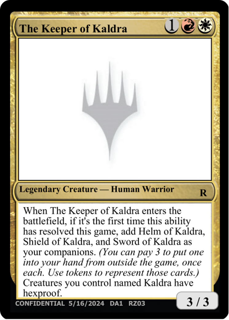 The Keeper of Kaldra (UNK-RZ03C) - Unknown Event-1