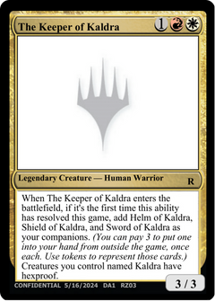 The Keeper of Kaldra (UNK-RZ03C) - Unknown Event-1