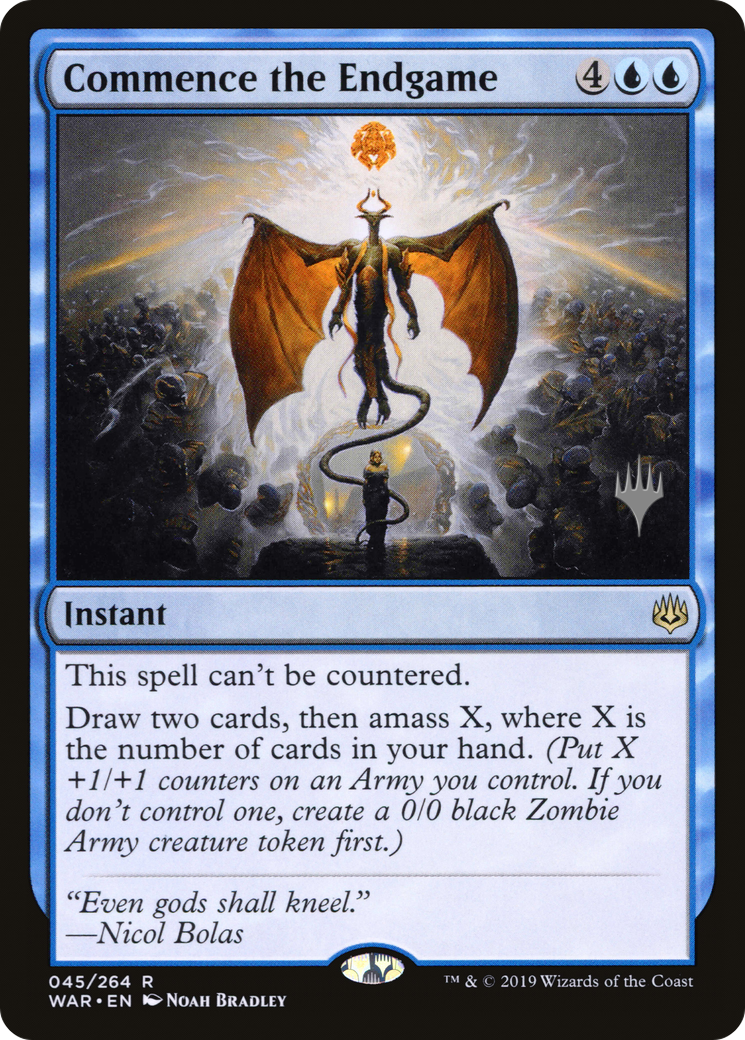 Commence the Endgame (Promo Pack) [War of the Spark Promos]-1