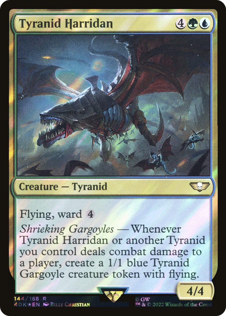 Tyranid Harridan (Surge Foil) (40K-144) - Warhammer 40,000 Commander Foil-1