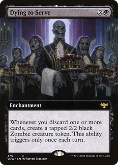 Dying to Serve (Extended Art) [Innistrad: Crimson Vow]-1
