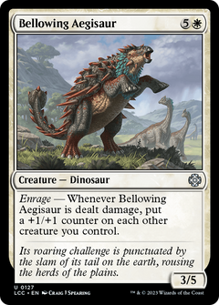 Bellowing Aegisaur [The Lost Caverns of Ixalan Commander]-1