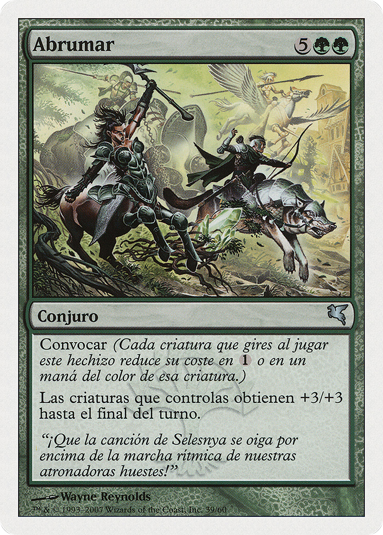 Overwhelm (Spanish) - "Abrumar" (PSAL-J39) - Salvat 2005-1