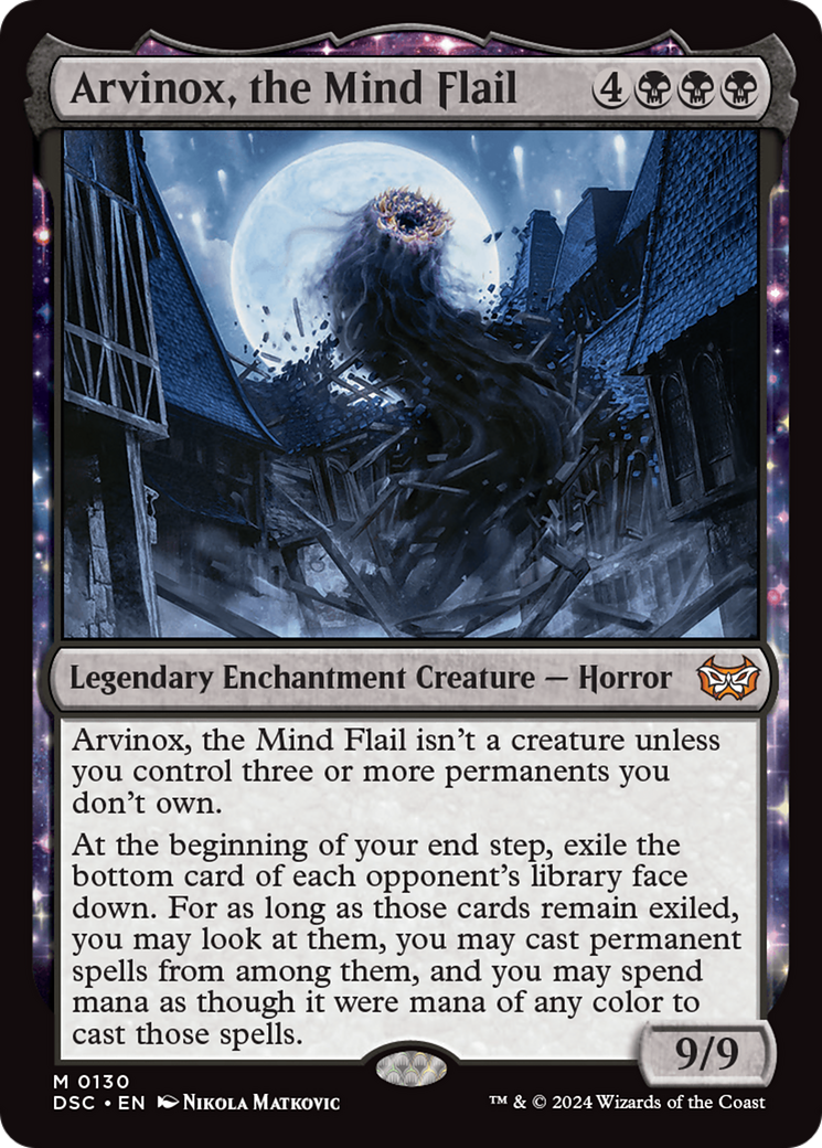 Arvinox, the Mind Flail [Duskmourn: House of Horror Commander]-1