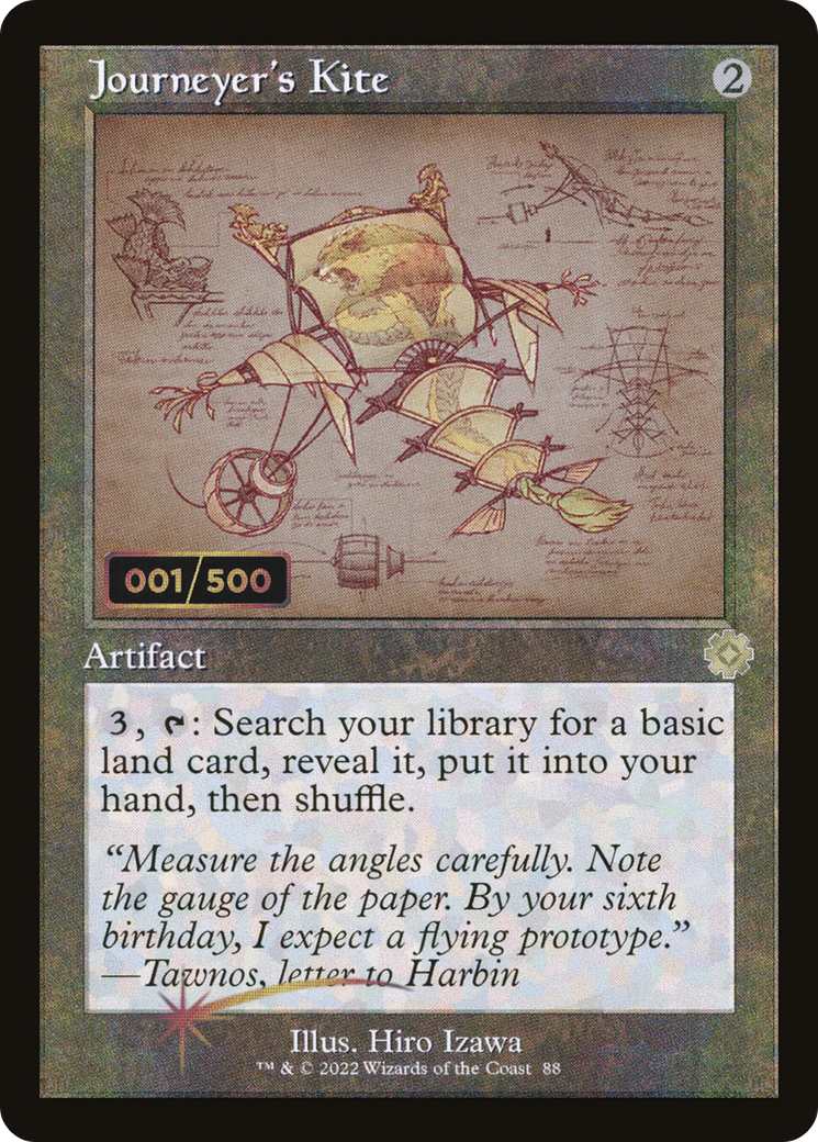 Journeyer's Kite (Retro Schematic) (Serialized) [The Brothers' War Retro Artifacts]-1