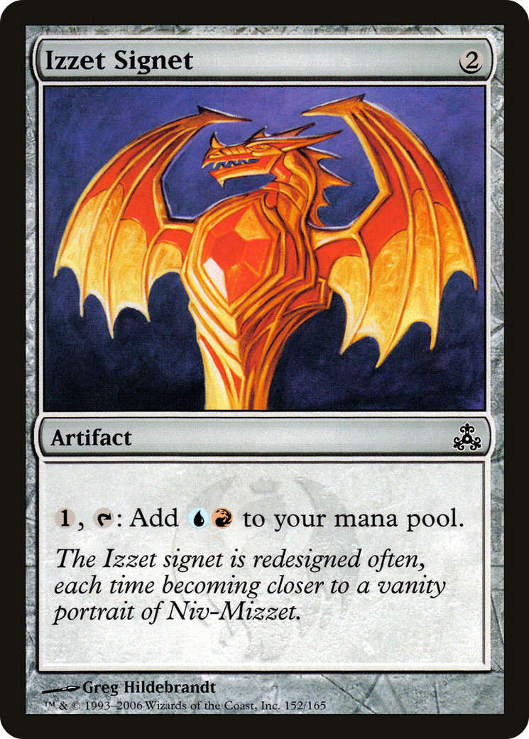 Izzet Signet [Guildpact]-1