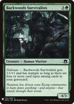 Backwoods Survivalists [Mystery Booster]-1