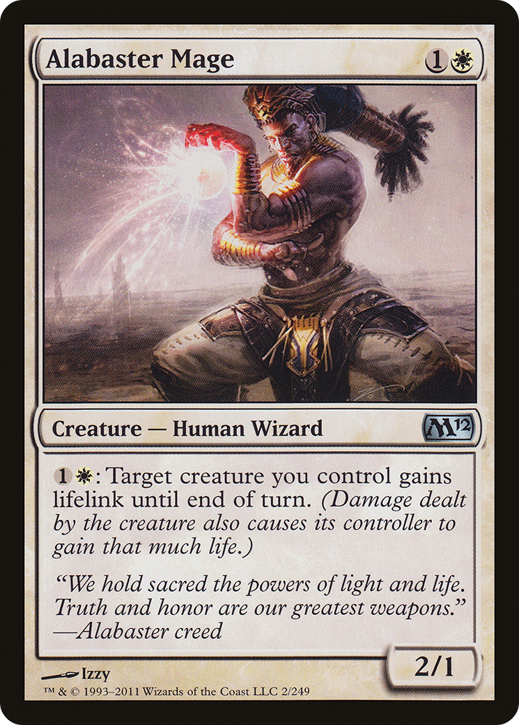 Alabaster Mage [Magic 2012]-1