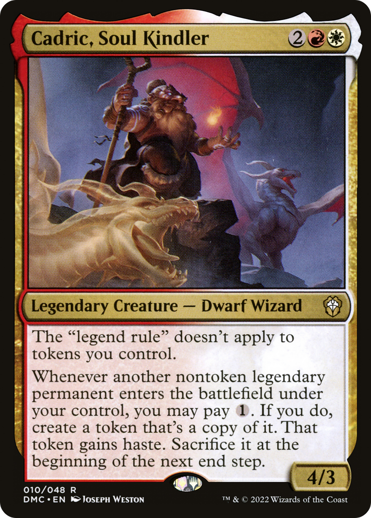 Cadric, Soul Kindler [Dominaria United Commander]-1