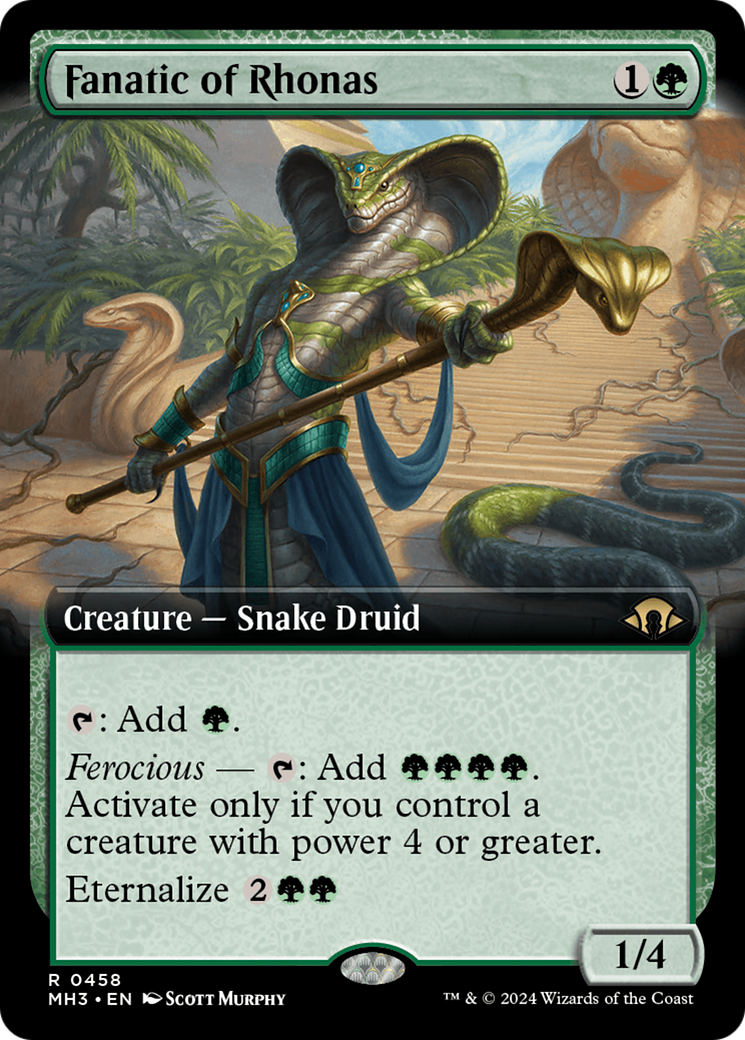 Fanatic of Rhonas (Extended Art) [Modern Horizons 3]-1