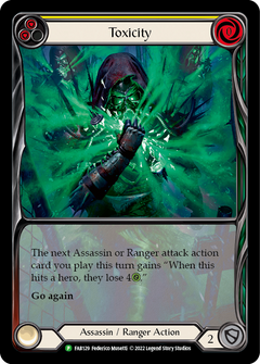 Toxicity (Yellow) [FAB129] (Promo)  Rainbow Foil-1