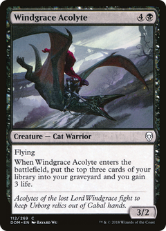 Windgrace Acolyte (DOM-112) - Dominaria-1