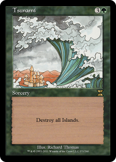 Tsunami (ME4-171) - Masters Edition IV Foil-1