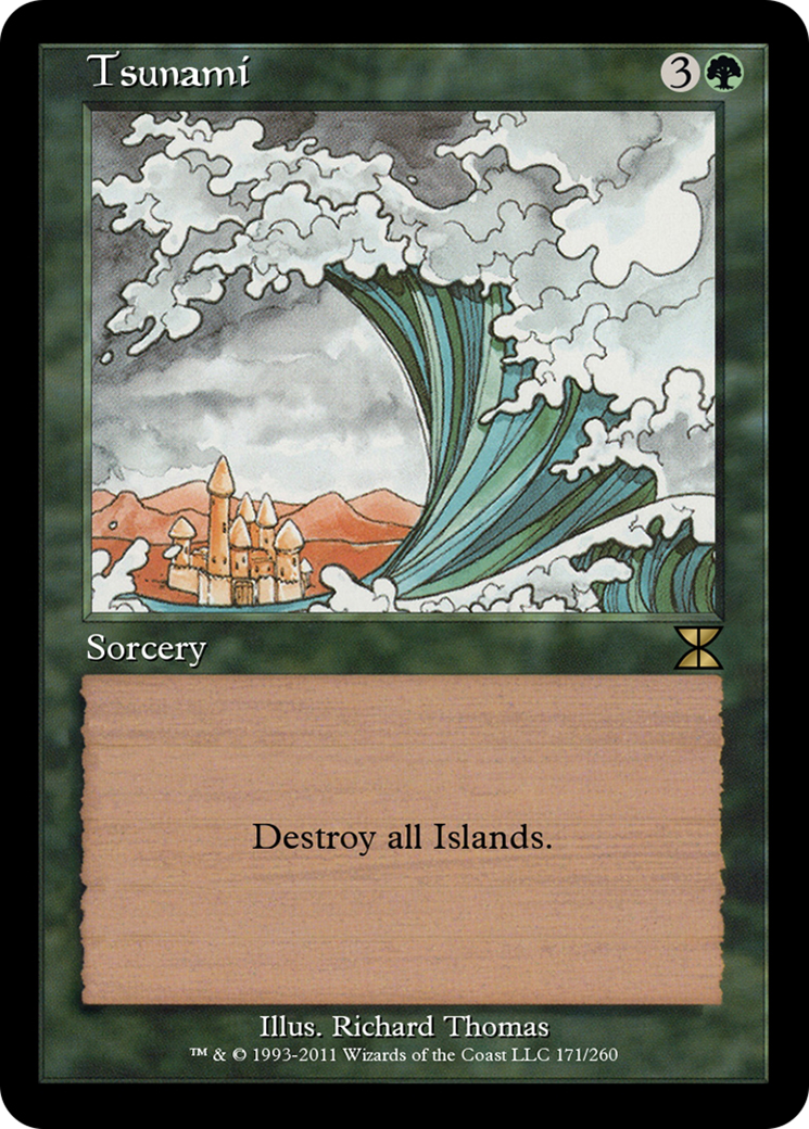 Tsunami (ME4-171) - Masters Edition IV Foil-1