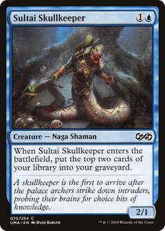 Sultai Skullkeeper [Ultimate Masters]-1