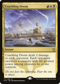 Crackling Doom [Khans of Tarkir]-1