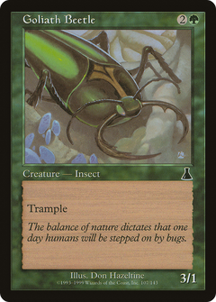 Goliath Beetle [Urza's Destiny]-1