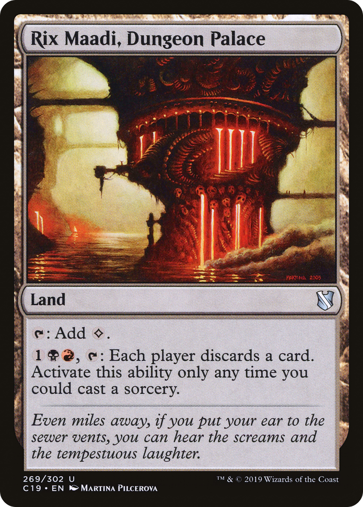 Rix Maadi, Dungeon Palace [Commander 2019]-1