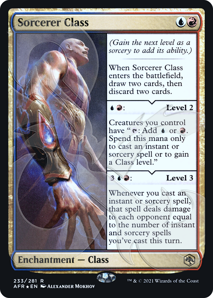 Sorcerer Class (Ampersand Promo) [Dungeons & Dragons: Adventures in the Forgotten Realms Promos]-1