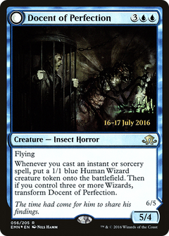 Docent of Perfection // Final Iteration [Eldritch Moon Prerelease Promos]-3