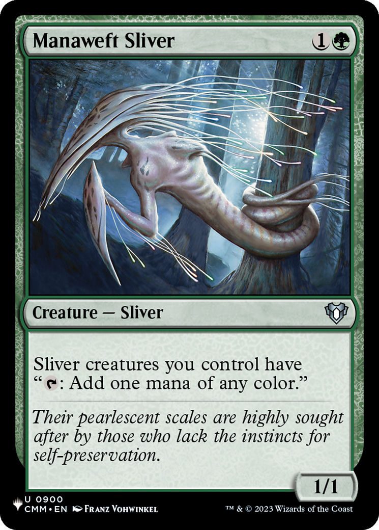 Manaweft Sliver (CMM) [The List]-1