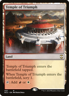 Temple of Triumph [Streets of New Capenna Commander]-1