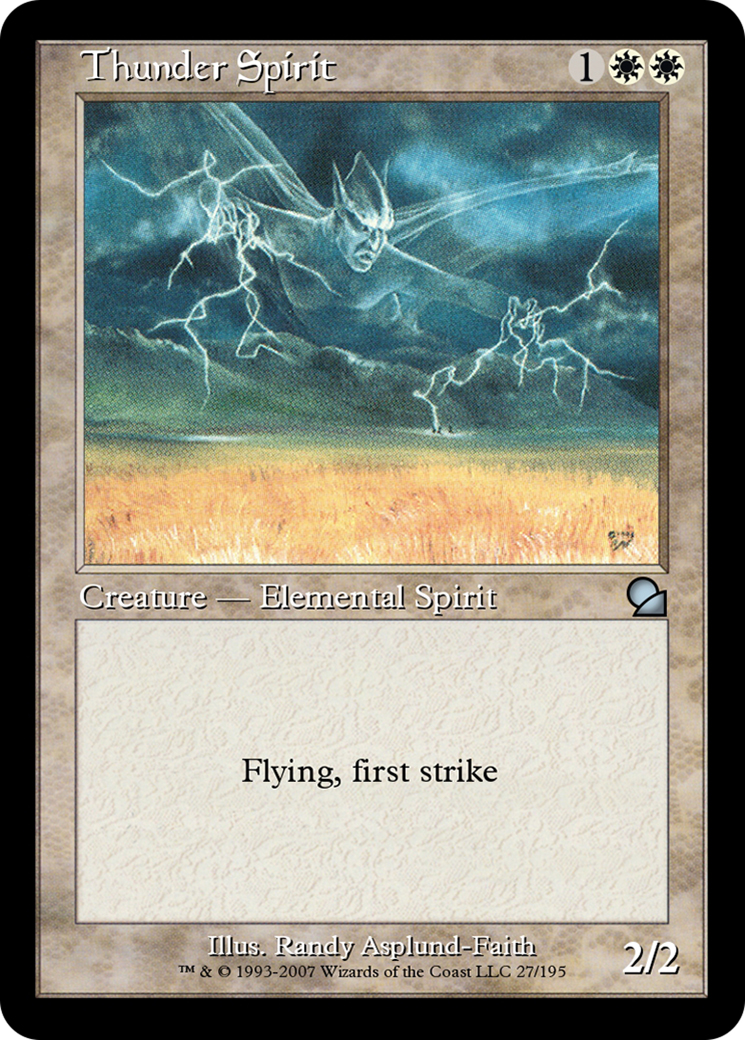 Thunder Spirit (ME1-027) - Masters Edition-1
