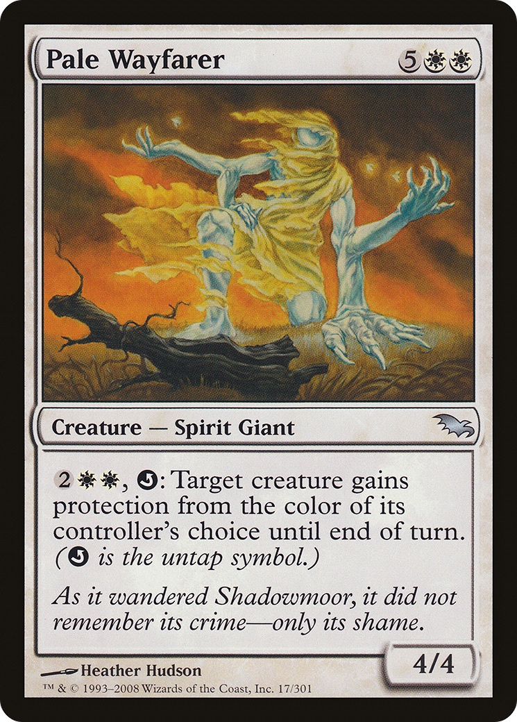 Pale Wayfarer [Shadowmoor]-1