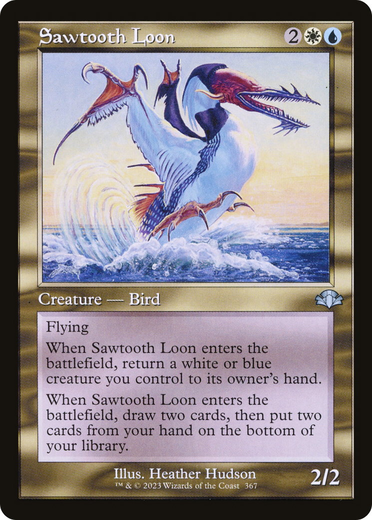 Sawtooth Loon (Retro) [Dominaria Remastered]-1
