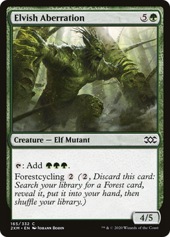 Elvish Aberration [Double Masters]-1