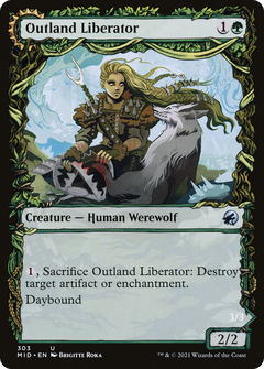 Outland Liberator // Frenzied Trapbreaker (Showcase Equinox) [Innistrad: Midnight Hunt]-3