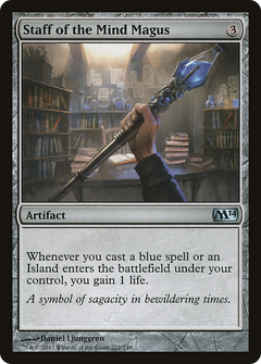 Staff of the Mind Magus [Magic 2014]-1