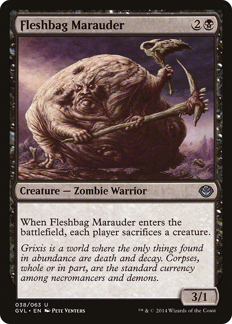 Fleshbag Marauder (Garruk vs. Liliana) [Duel Decks Anthology]-1