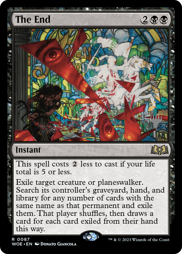 The End (Promo Pack) [Wilds of Eldraine Promos]-1