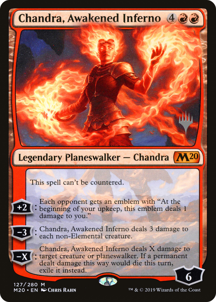 Chandra, Awakened Inferno (Promo Pack) [Core Set 2020 Promos]-1