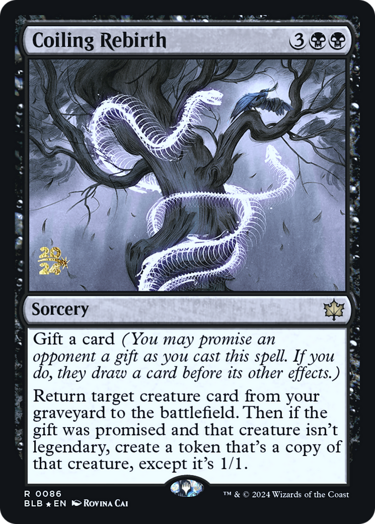 Coiling Rebirth [Bloomburrow Prerelease Promos]-1
