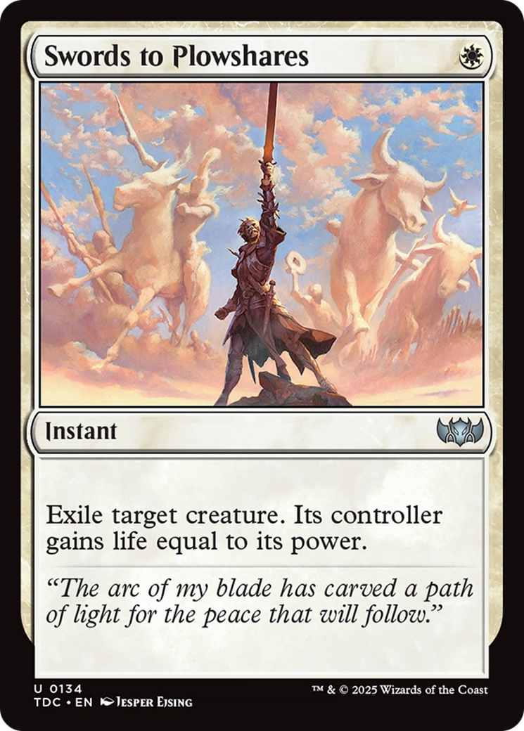 Swords to Plowshares [Tarkir: Dragonstorm Commander]-1