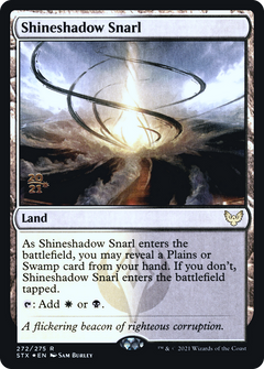Shineshadow Snarl [Strixhaven: School of Mages Prerelease Promos]-1