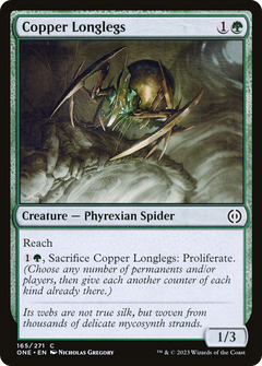 Copper Longlegs [Phyrexia: All Will Be One]-1