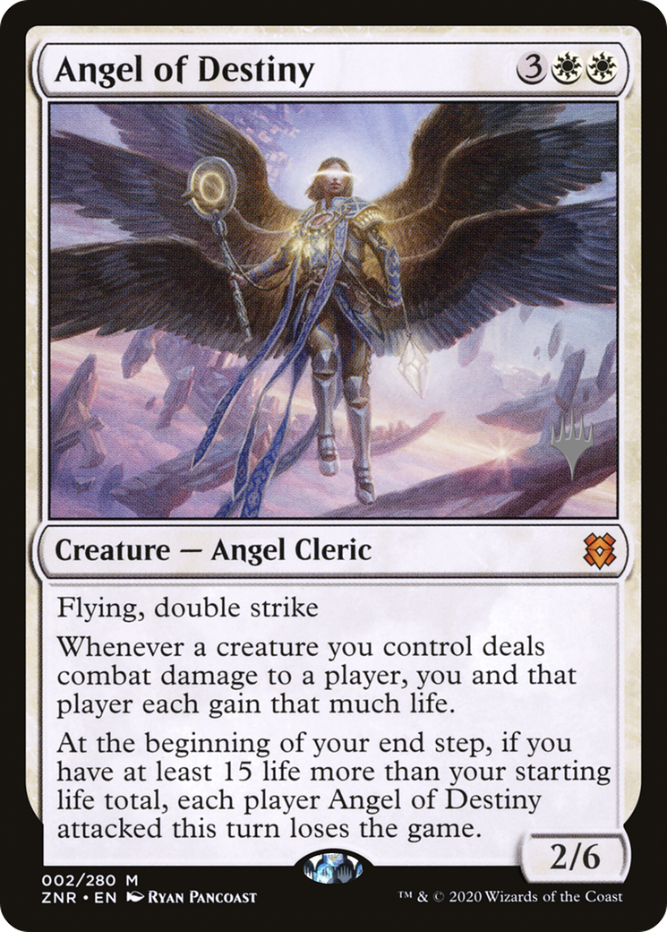 Angel of Destiny (Promo Pack) [Zendikar Rising Promos]-1