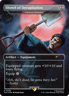 Shovel of Decapitation - Colossus Hammer [Secret Lair Drop Series]-1