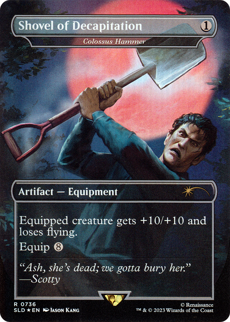 Shovel of Decapitation - Colossus Hammer [Secret Lair Drop Series]-1