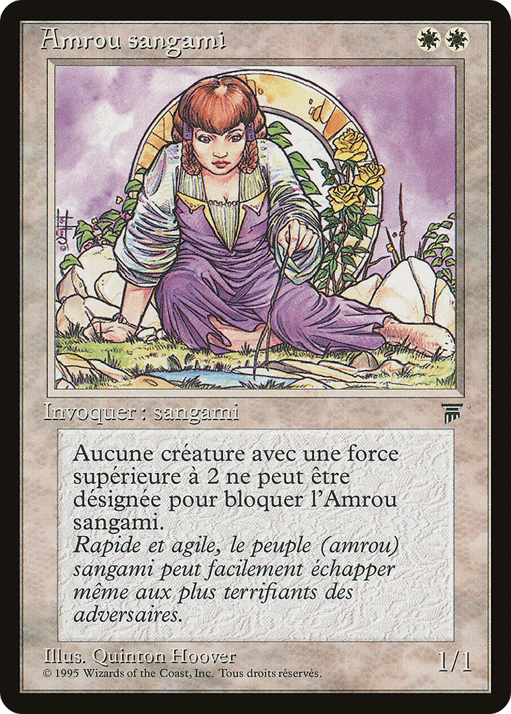 Amrou Kithkin (French) - "Amrou sangami" (REN-) - Renaissance-1