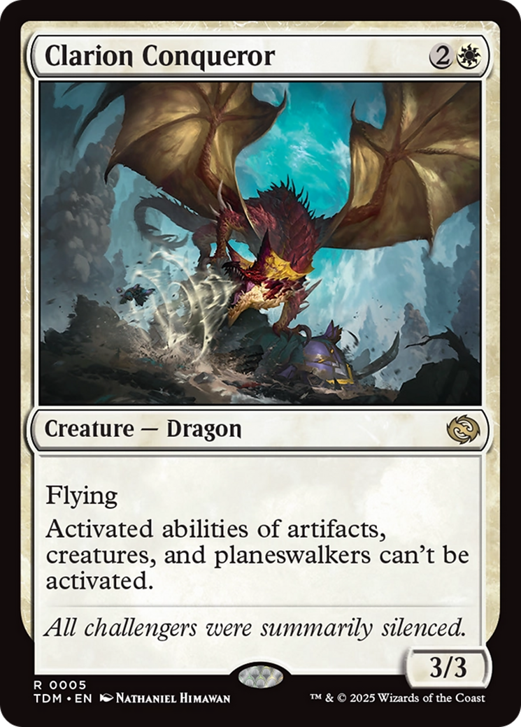 Clarion Conqueror [Tarkir: Dragonstorm]-1
