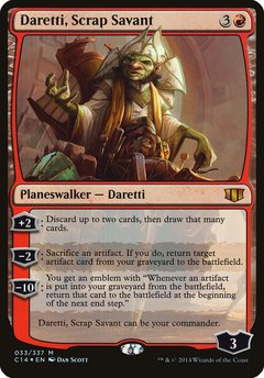 Daretti, Scrap Savant (Oversized) [Commander 2014 Oversized]-1