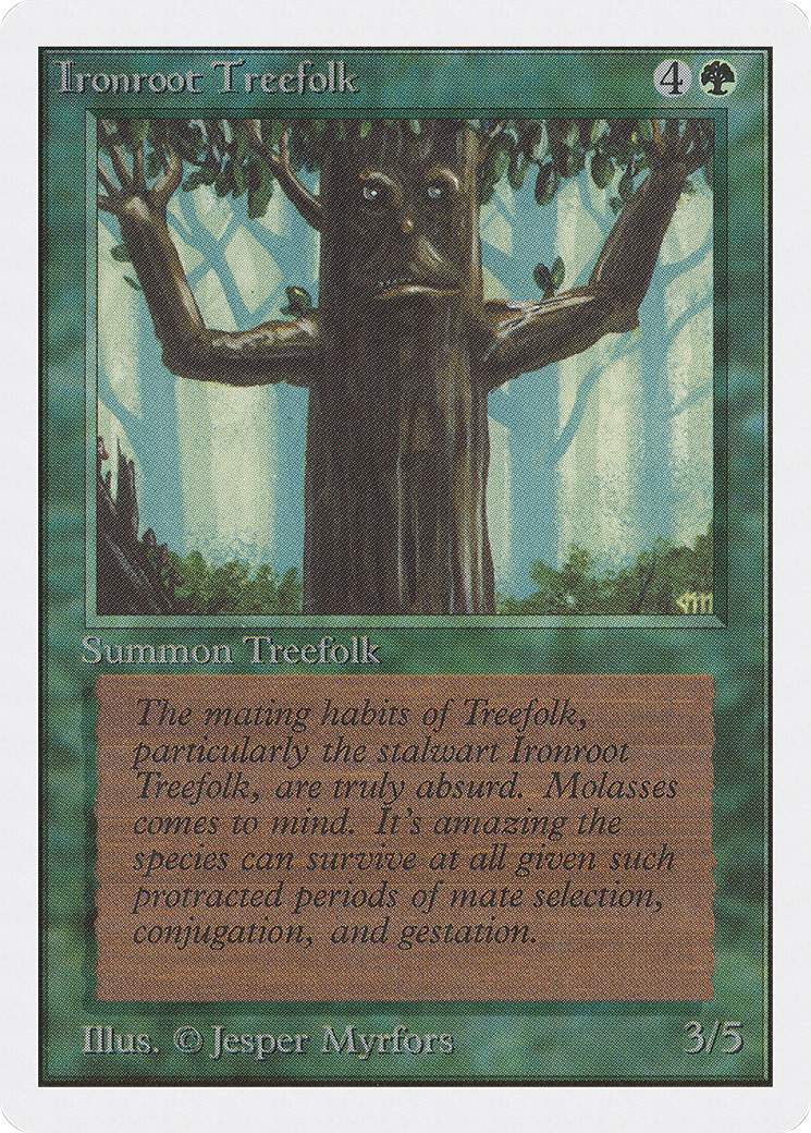 Ironroot Treefolk [Unlimited Edition]-1